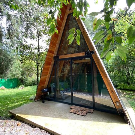 Cabanas Alpina, Romantica Y Acogedora A 10 Minutos Del Centro Tepoztlán Eksteriør billede