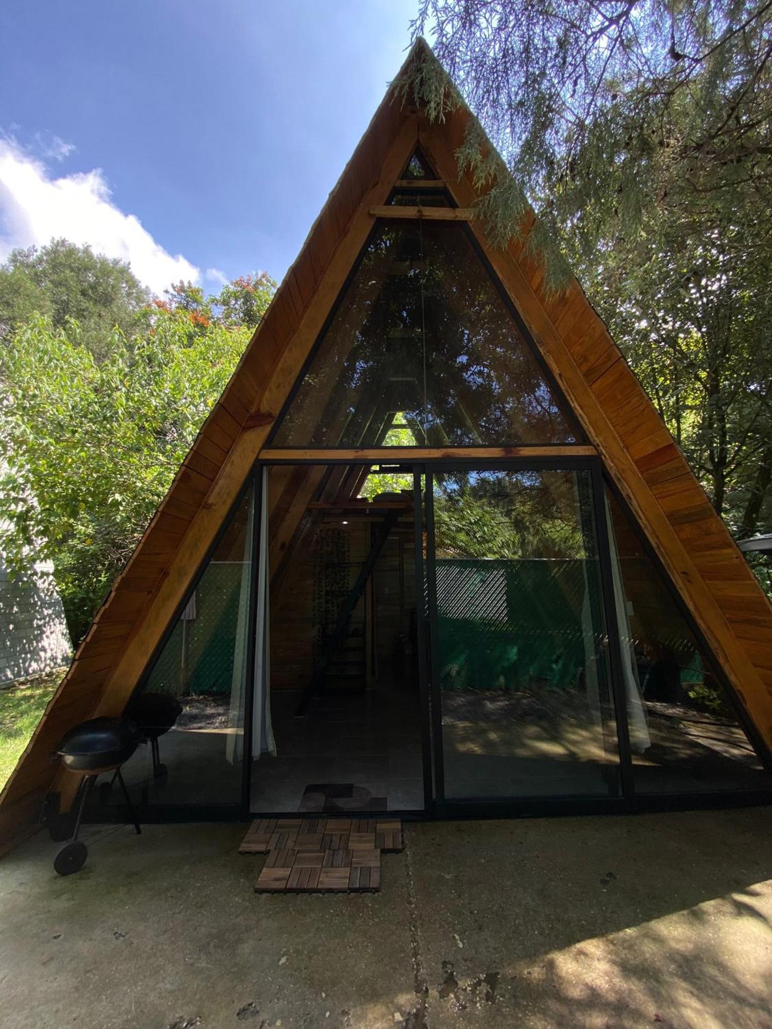 Cabanas Alpina, Romantica Y Acogedora A 10 Minutos Del Centro Tepoztlán Eksteriør billede